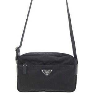 Prada ReNylon shoulder Crossbody Messenger black